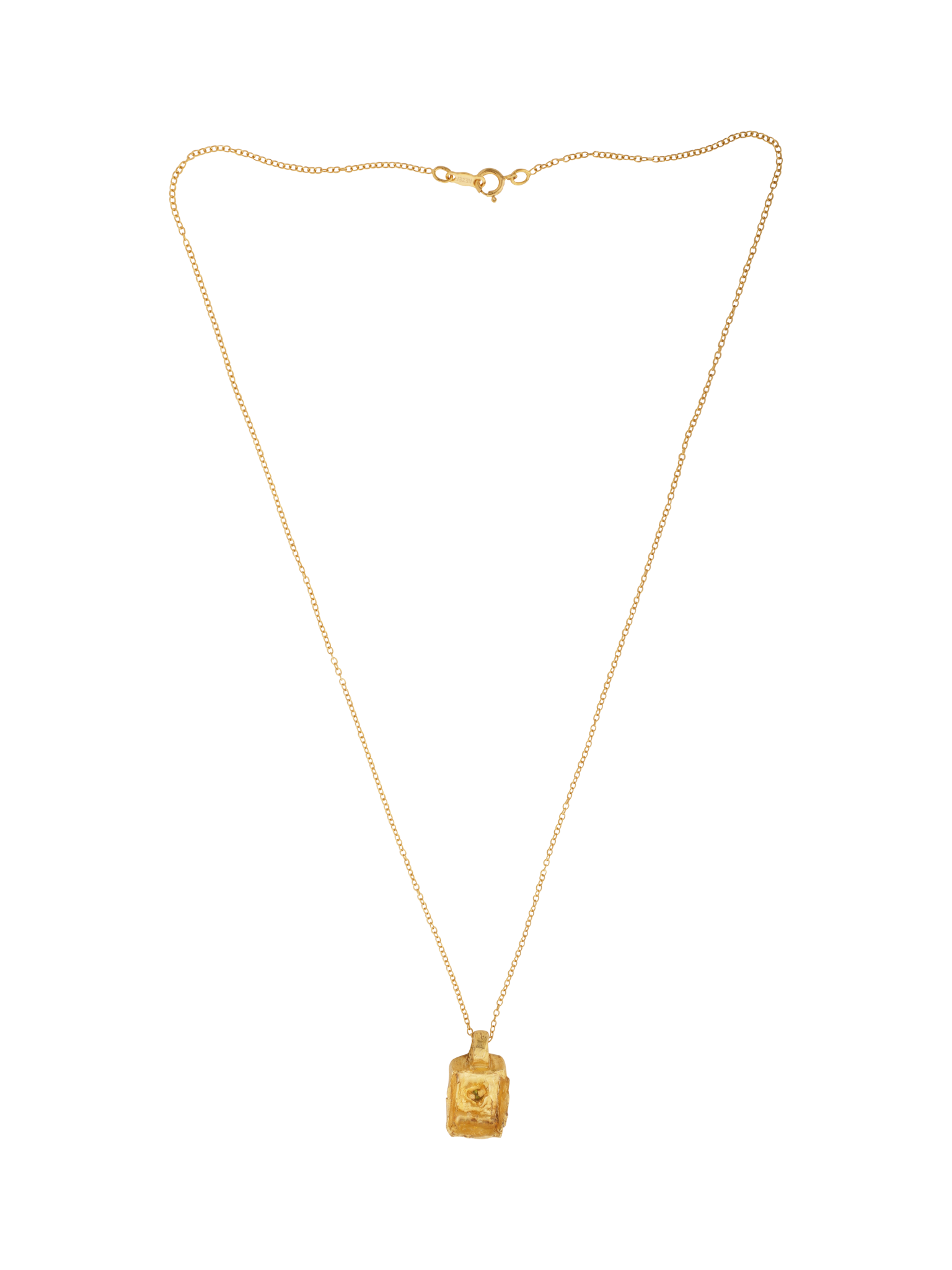 The quadrata sunken amulet necklace